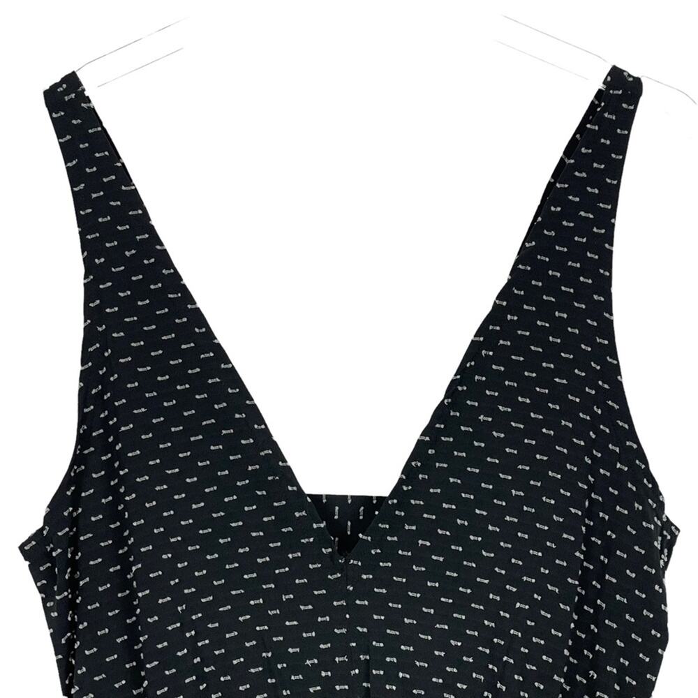 Free People Jog It Off Romper Black Polka Dot Size XS NEW - Picture 3 of 10